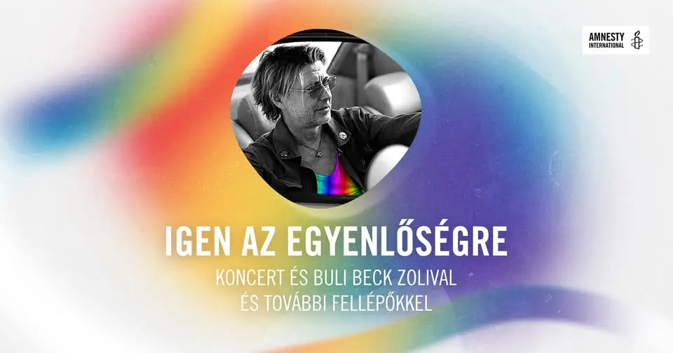 Beck Zoli szólóest-Igen az egyenlőségre koncert Budapesten (Gólya)